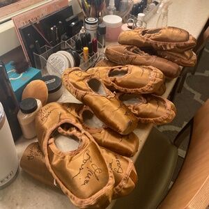 Signed Pointe Shoes of a New York City Ballet Dancer